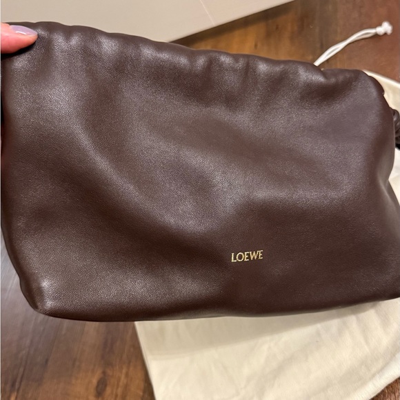 EUC AUTH Loewe Flamenco Chain in BROWN - Picture 7 of 15